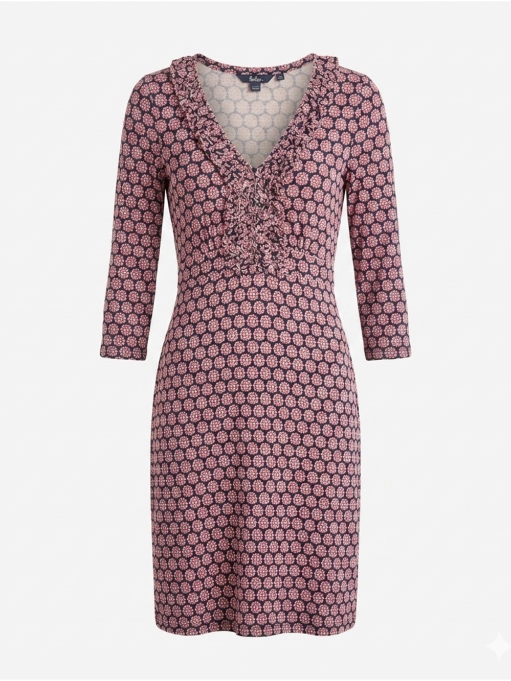 Boden Jersey Knit Dress 8R | Lightweight Viscose Rayon | Casual Summer S…